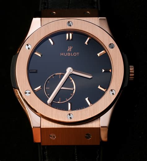 hublot classic fusion ultra thin shiny dial|Review: Hublot Classic Fusion Original 42 mm in Yellow Gol.